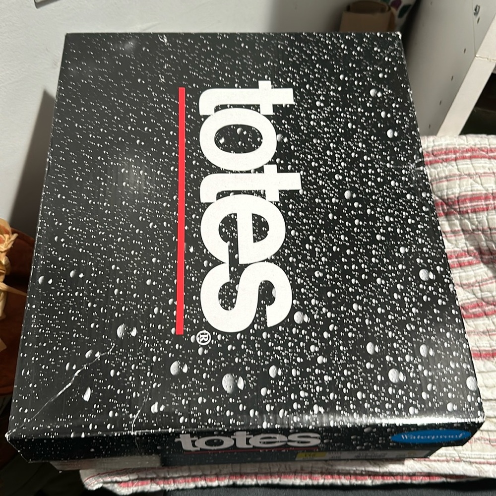COPY - Totes brand new with tags waterproof boots.  Size 9. Never worn.